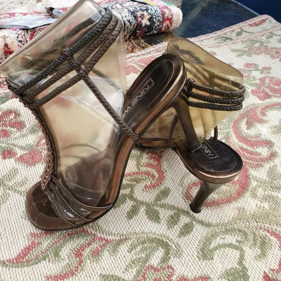 Gladiator strappy heels EUC - Picture 5 of 9